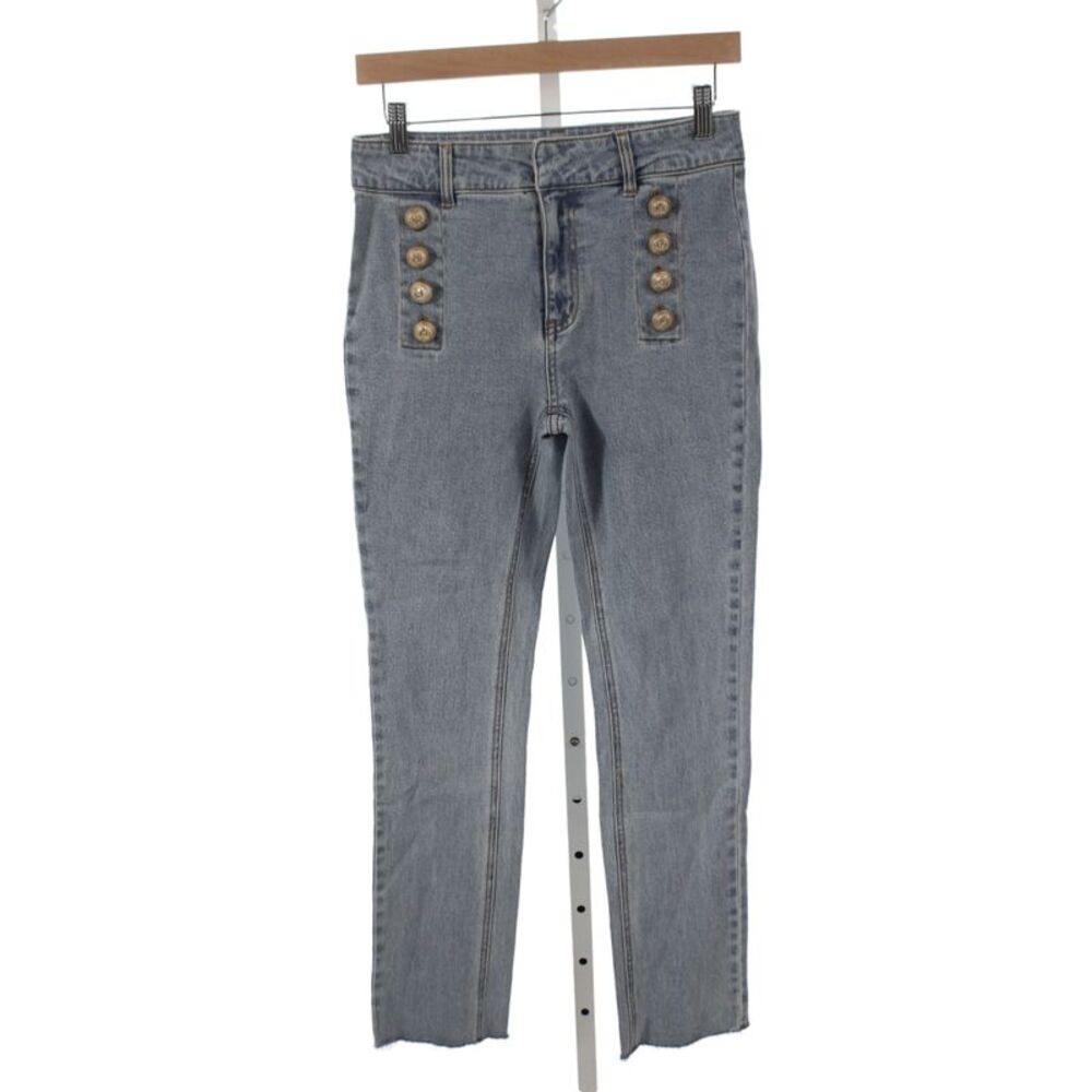 Generation Love Women Cropped High Waist Blue Jeans Size 25